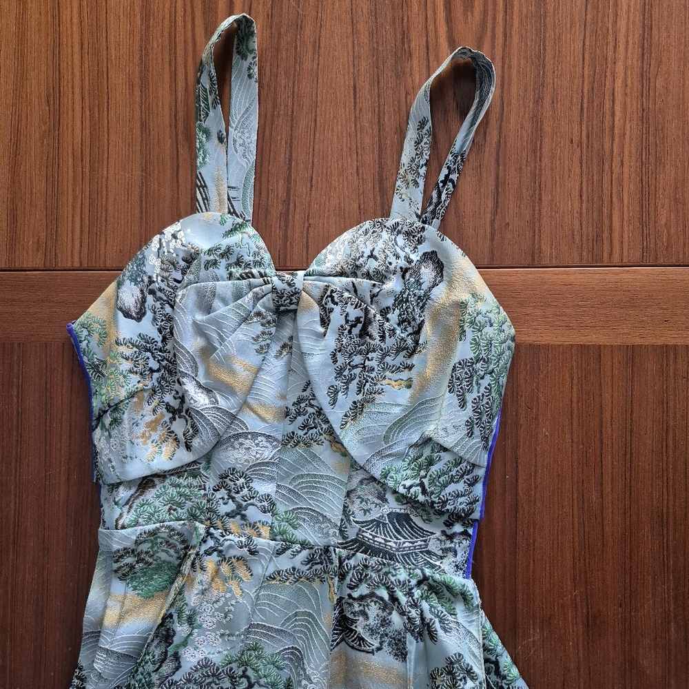 Vintage Fugibayashi Tiki Dress Small/Medium - Picture 4 of 12
